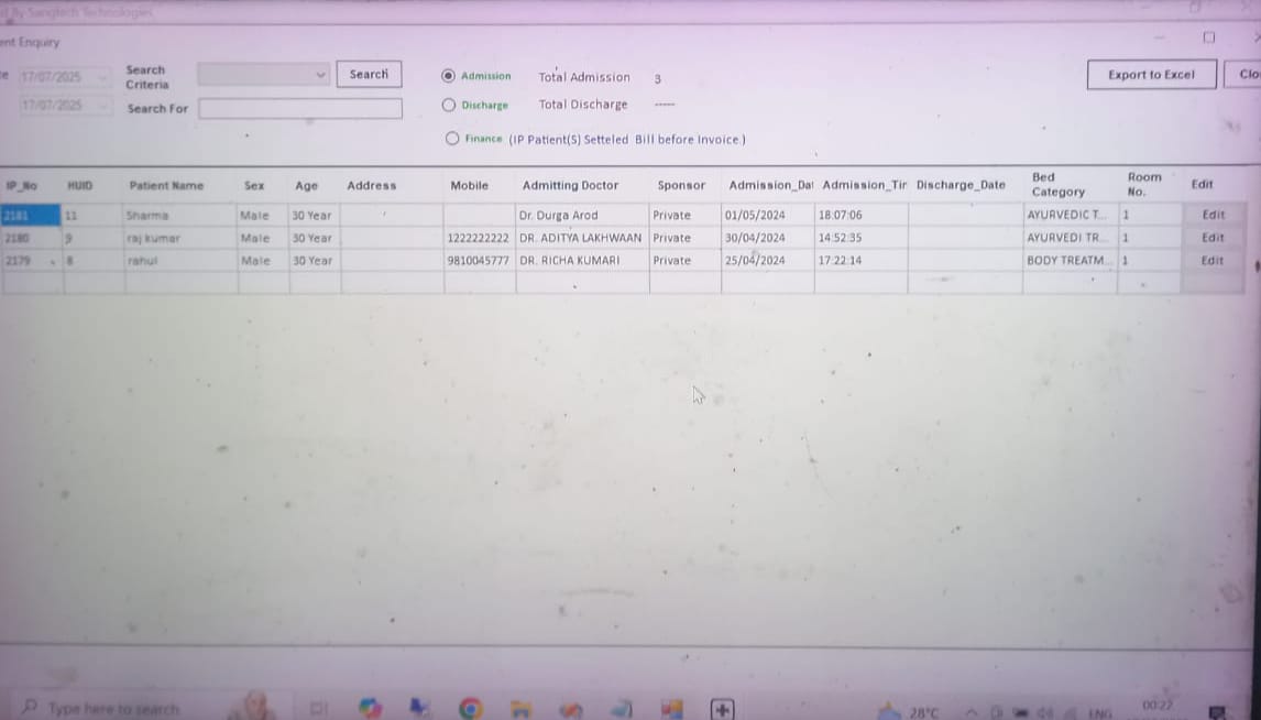 ERP Dashboard