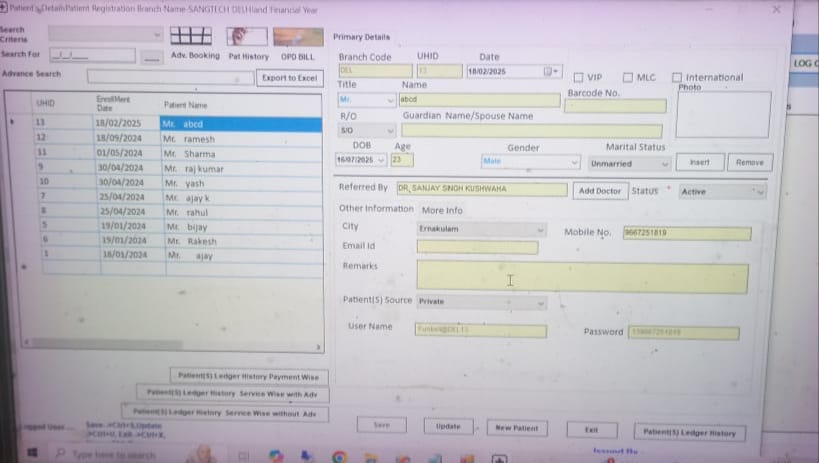 ERP Dashboard