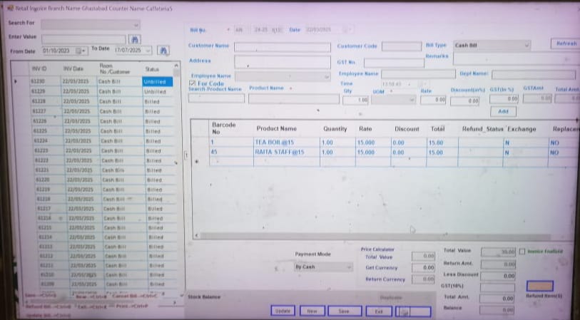 ERP Dashboard
