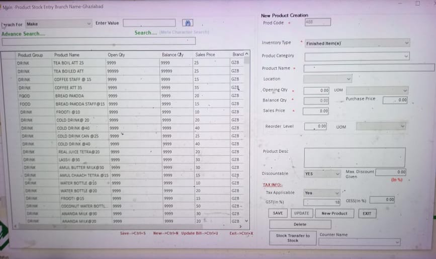ERP Dashboard