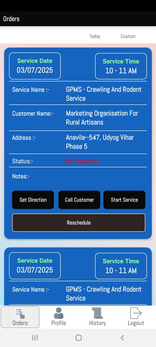 ERP Dashboard